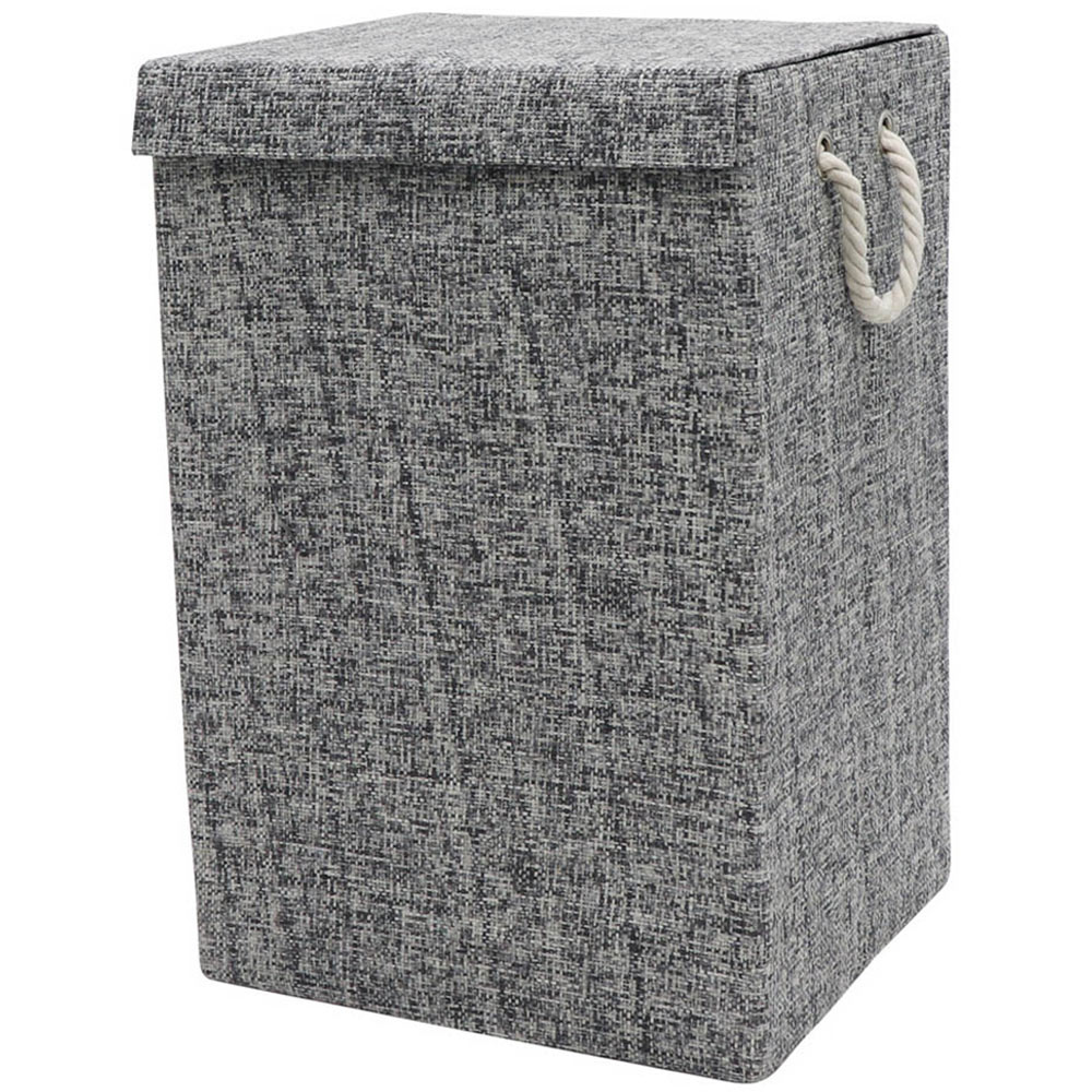 JVL Urban Paper Foldable Laundry Hamper Image 1