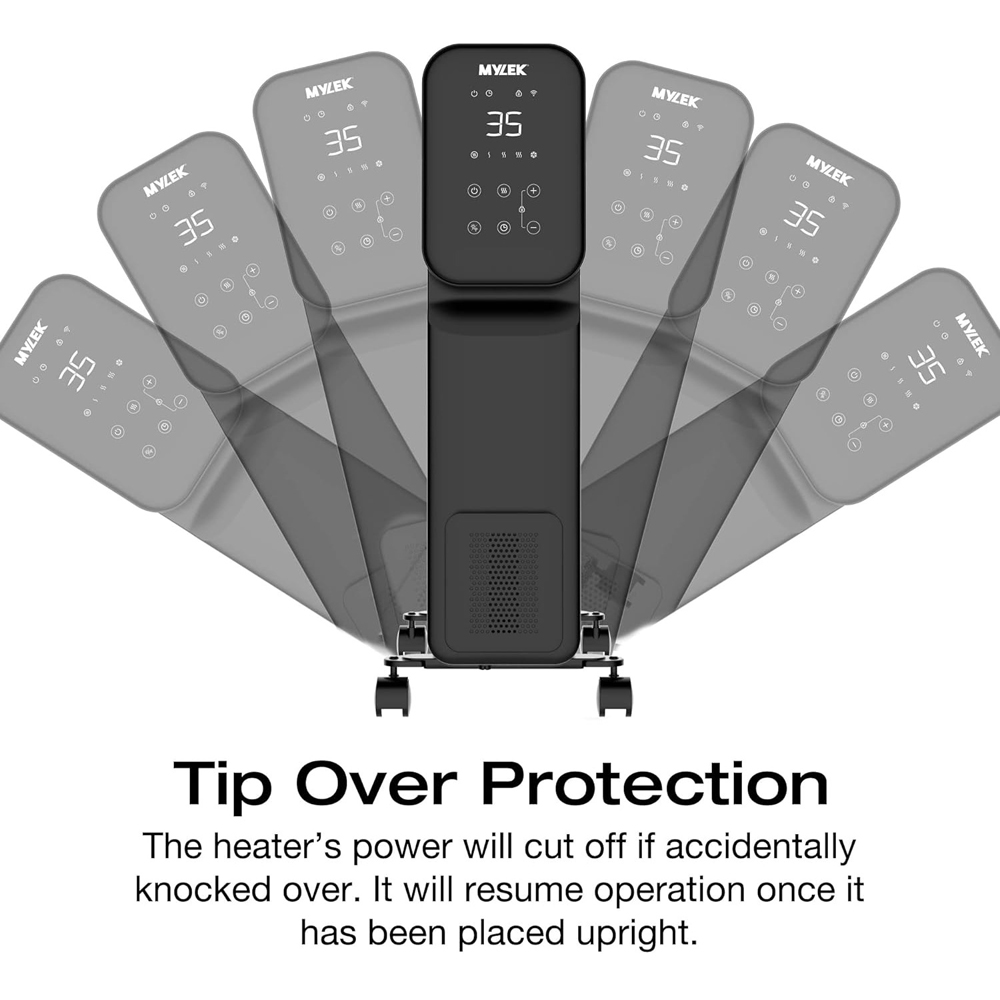 Mylek Wifi Oil Filled Heater 2000W Image 5