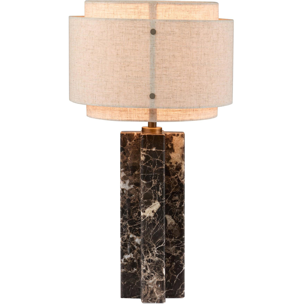 Nordlux Takai Beige Marble Table Lamp Image 5