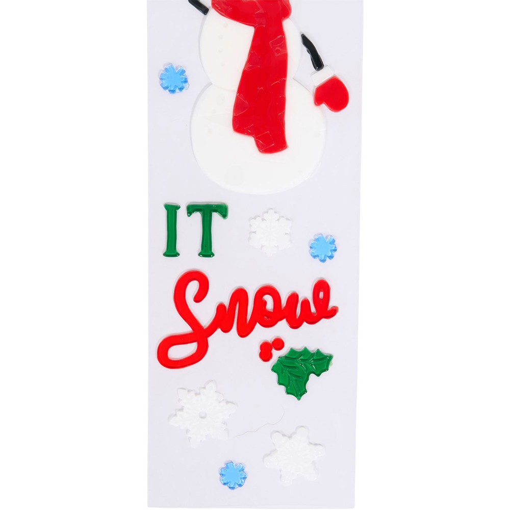 Christmas Design Gel Window Sticker Image 4