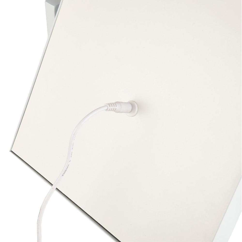 Living and Home White Hollywood LED Vanity Mirror Image 6
