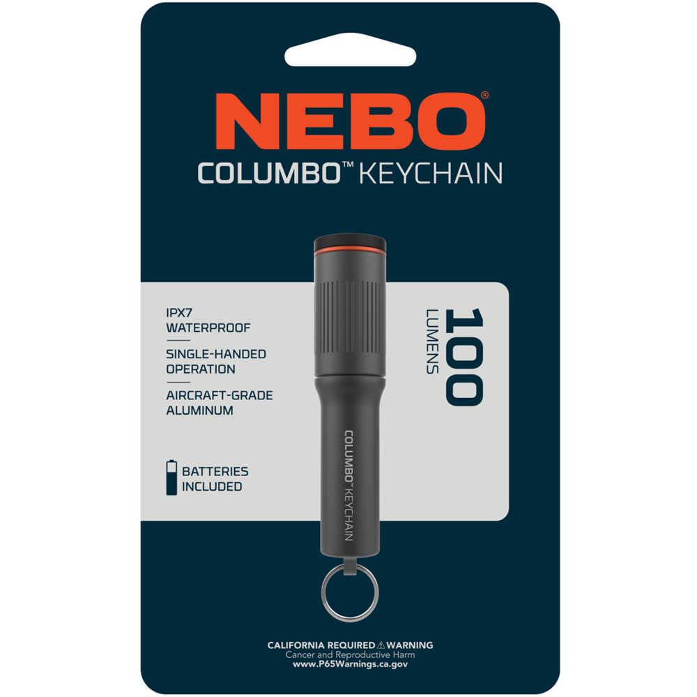 Nebo Columbo Keychain 100 Lumens Twist-Activated Keyring Light Image 2