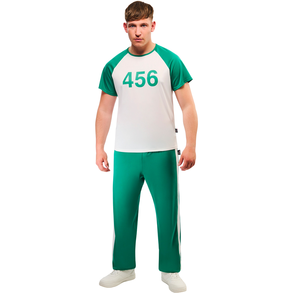 Squid Game Player 456 Deluxe Medium Halloween Costume Image 4