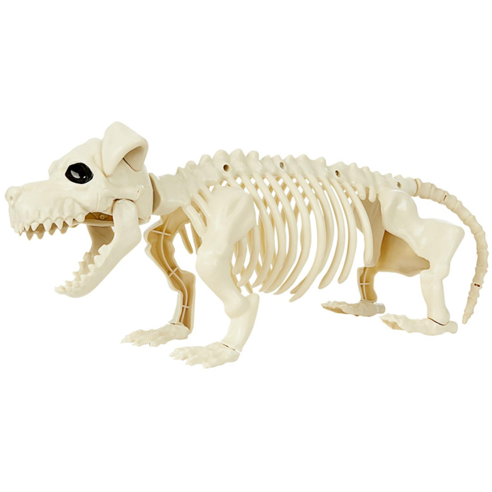 Rubies Dog Skeleton Halloween Decoration 17cm Image 4
