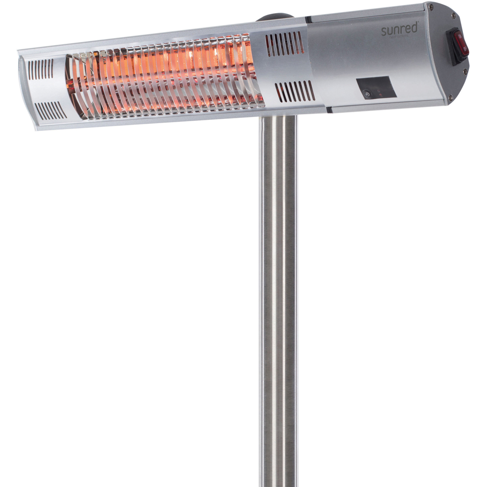 Sunred Ultra Silver Standing Patio Heater 2000W Image 3