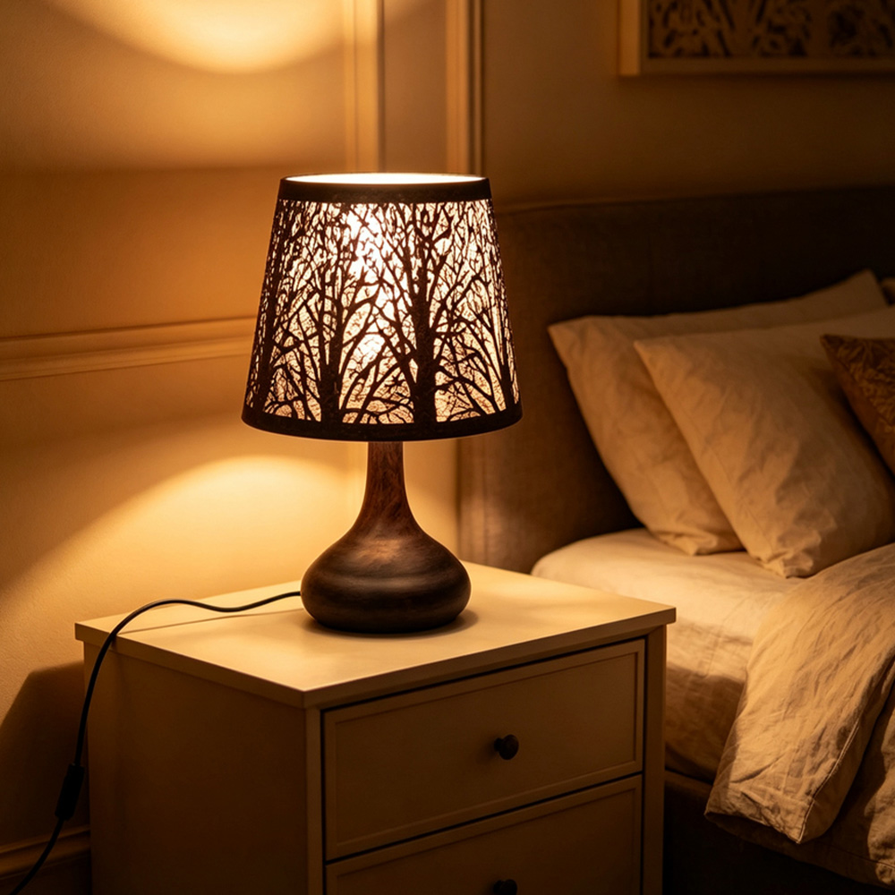 Avilo Tree Design Touch Lamp Image 4