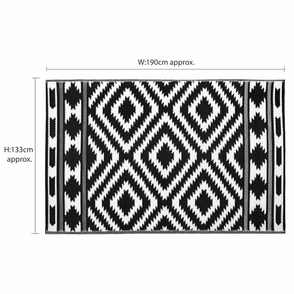 JVL Aztec Outdoor Rug 133 x 190cm Image 8