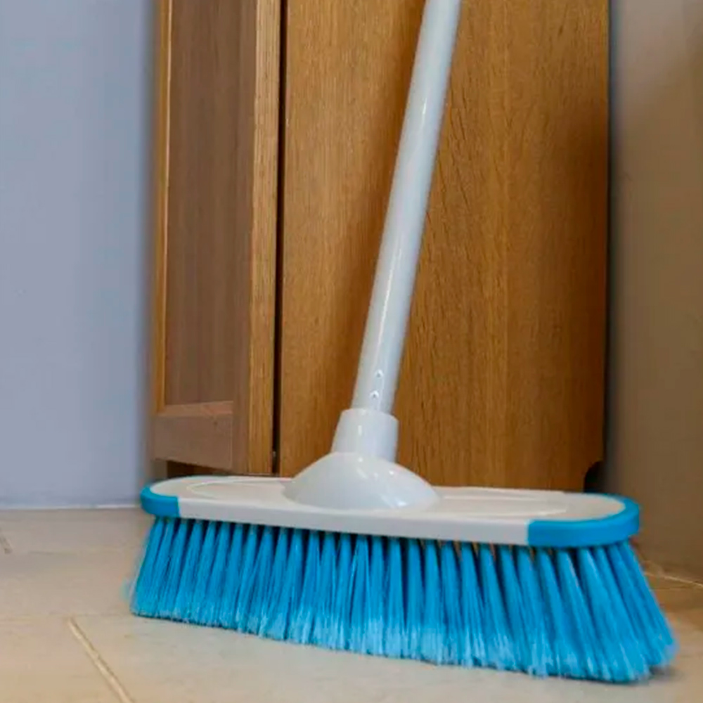 Charles Bentley Brights Blue Soft Indoor Broom Image 2