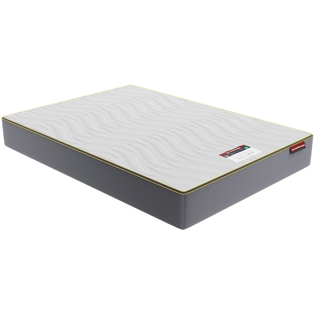 Visco Therapy Super King Size Bliss Ortho Memory Foam Mattress with 2 Deep Sleep Pillow Image 1