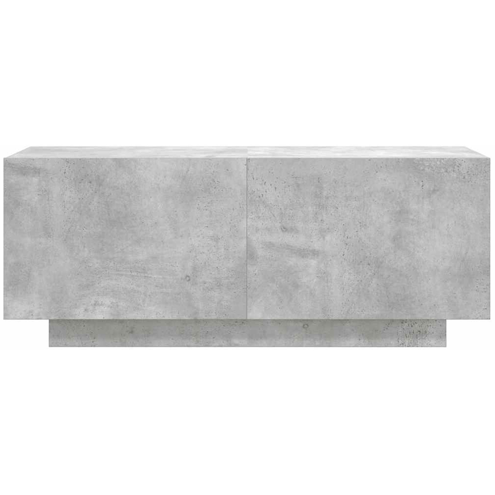 vidaXL 2 Door Concrete Grey TV Cabinet Image 3
