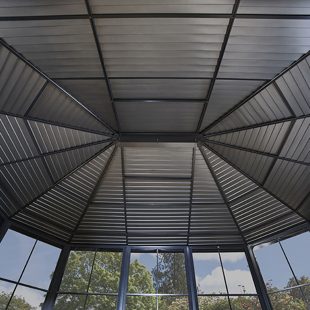 Sojag Charleston 3.7 x 4.6m Grey Solarium Image 4