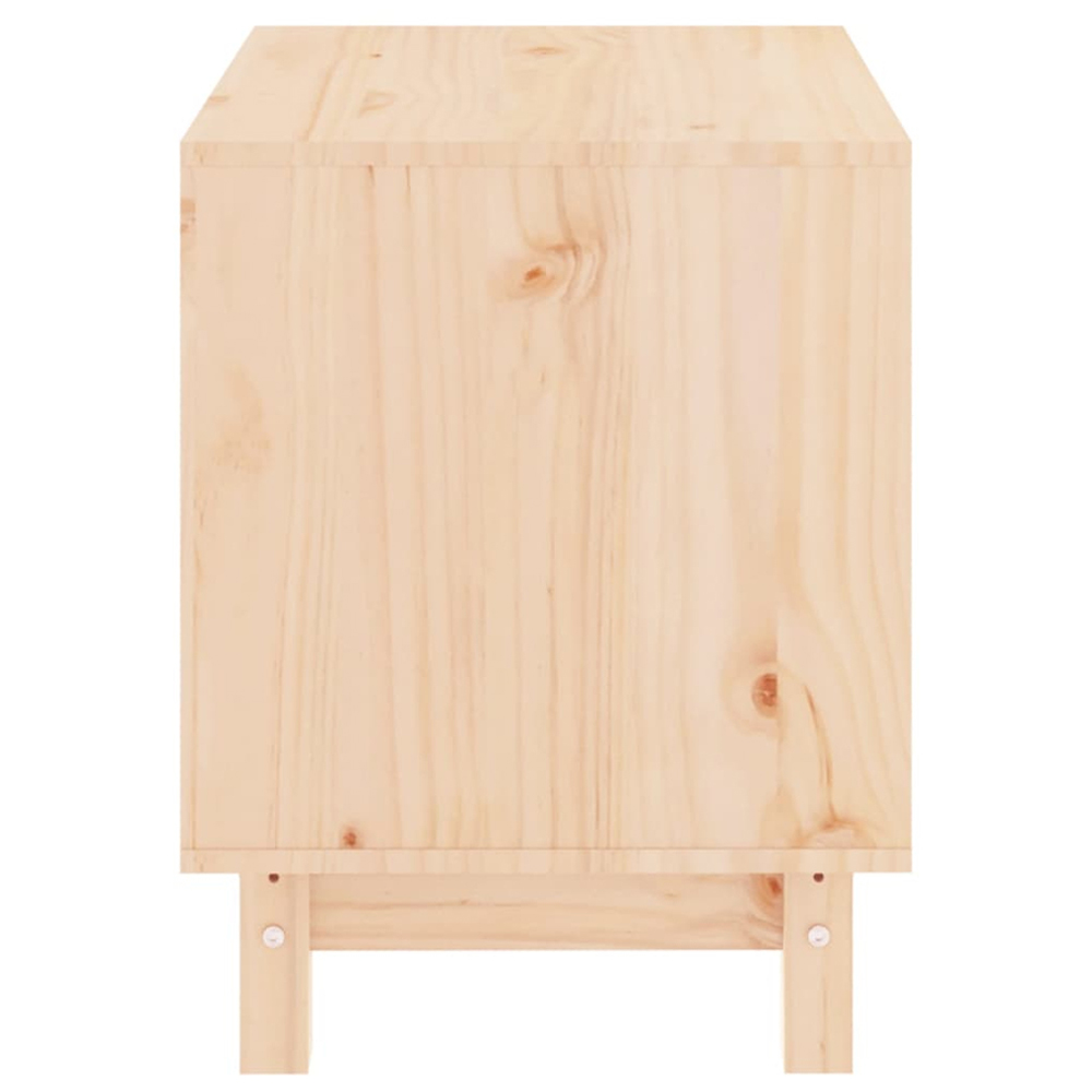 vidaXL Brown Solid Pine Wood Dog House 50 x 40 x 52cm Image 3