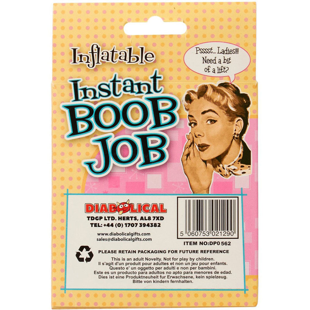 Inflatable Instant Boob Job Image 3