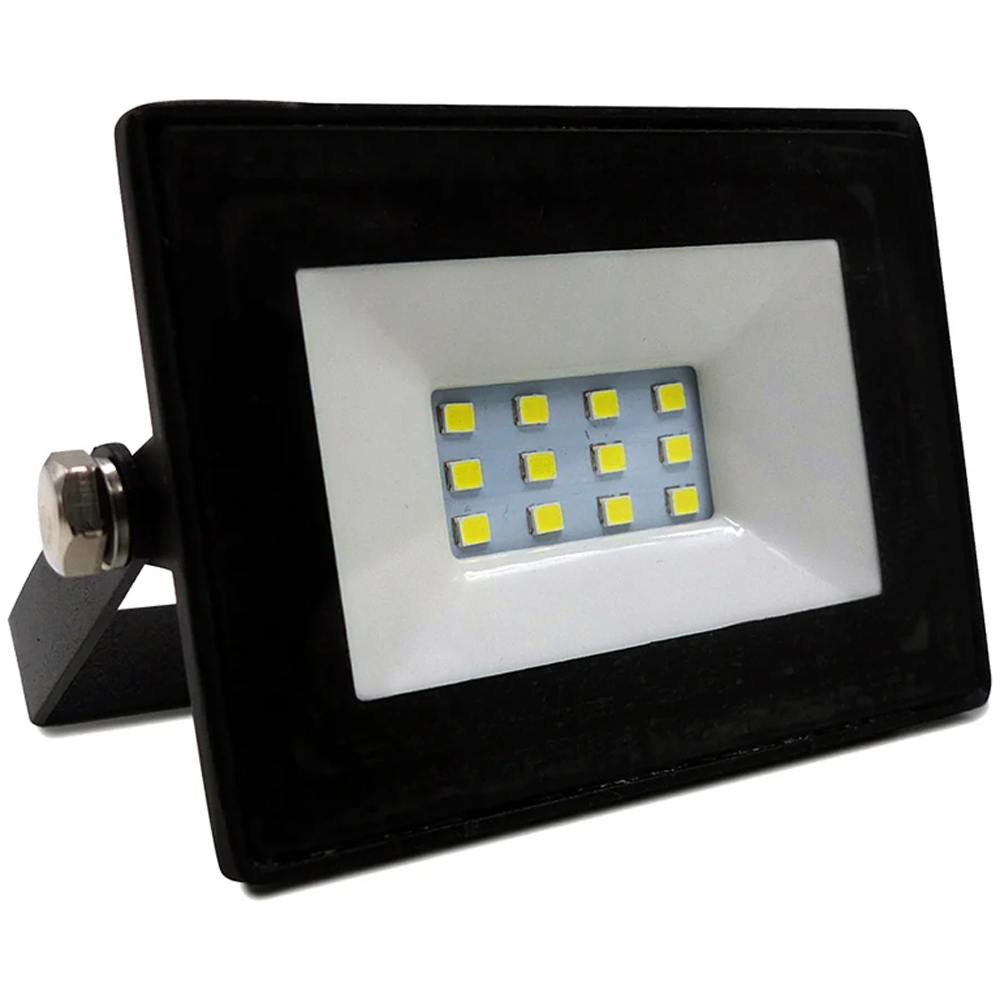 ENER-J 10W Non PIR Slim Line Black Body Floodlight 2 Pack Image 2