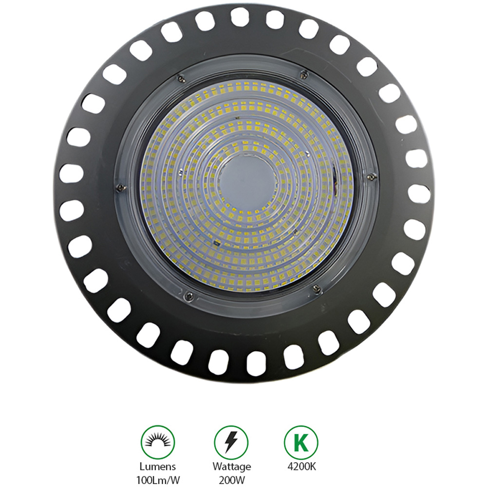 ENER-J 200W 4000K ECO UFO Highbay Light Image 5