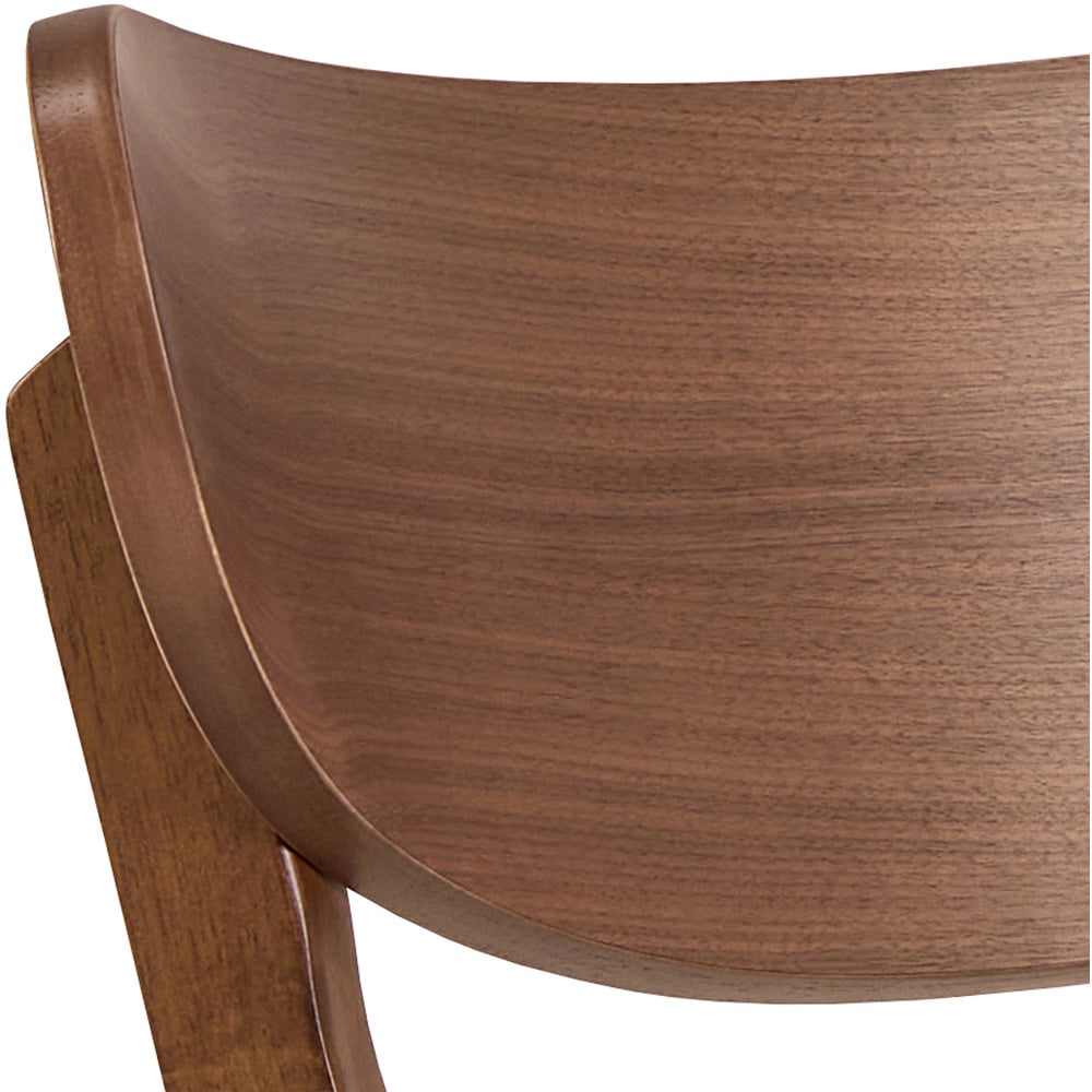 Florence Roxby 4 Seater 120cm Round Dining Table Walnut Image 6