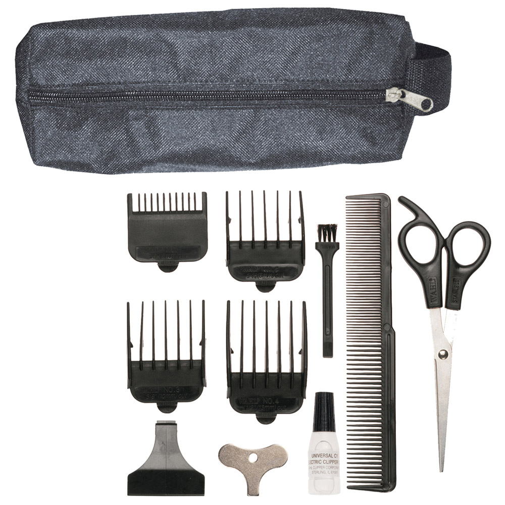 Wahl Vari Clip Clipper Kit with 4 Combs Image 3