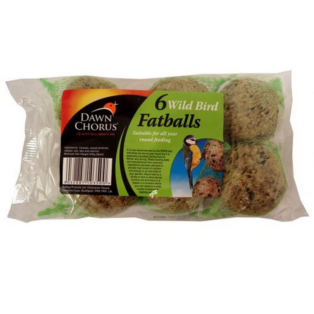 Dawn Chorus Wildbird Fatballs 6 Pack Image 1