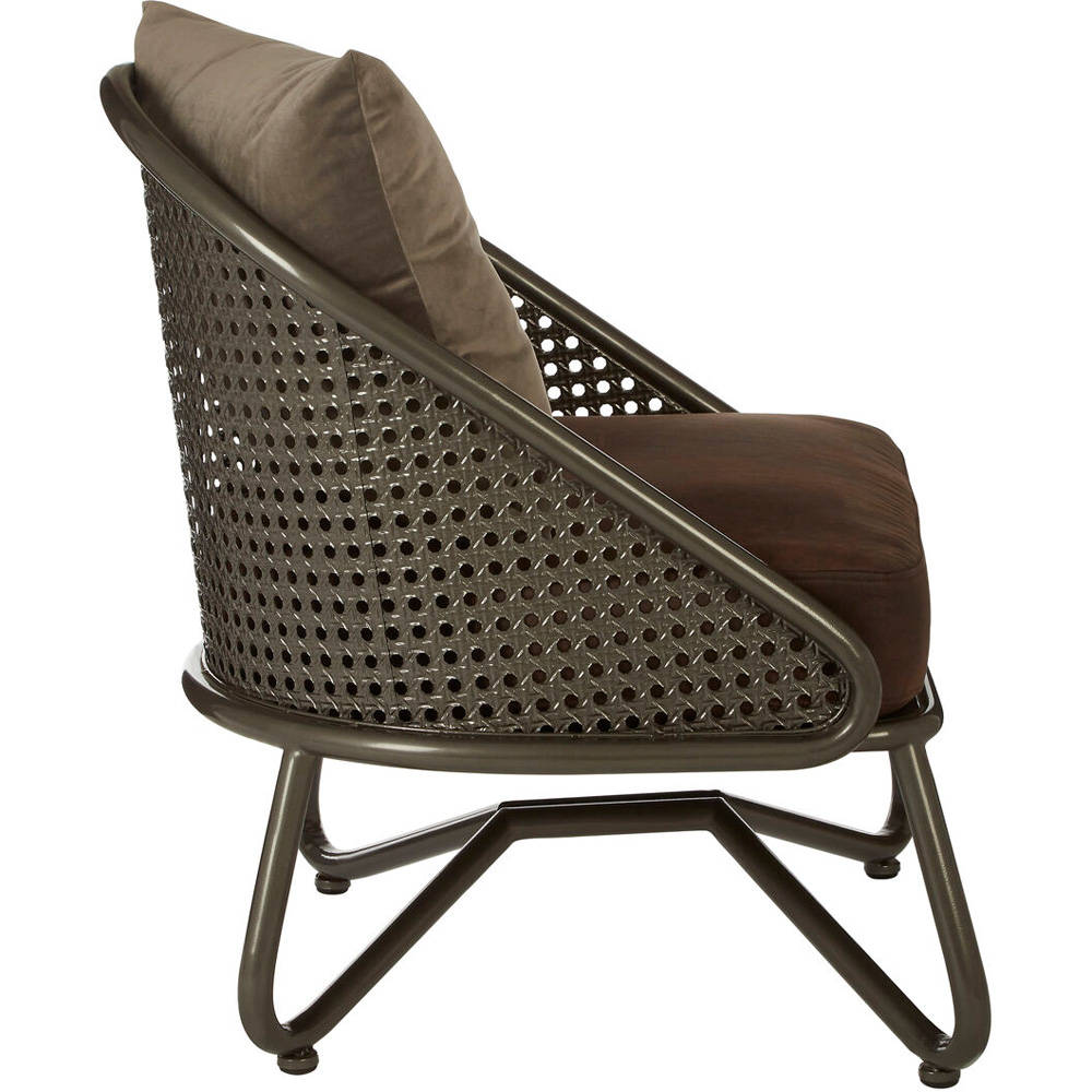 Premier Housewares New Foundry Chair with Curved Legs Image 4