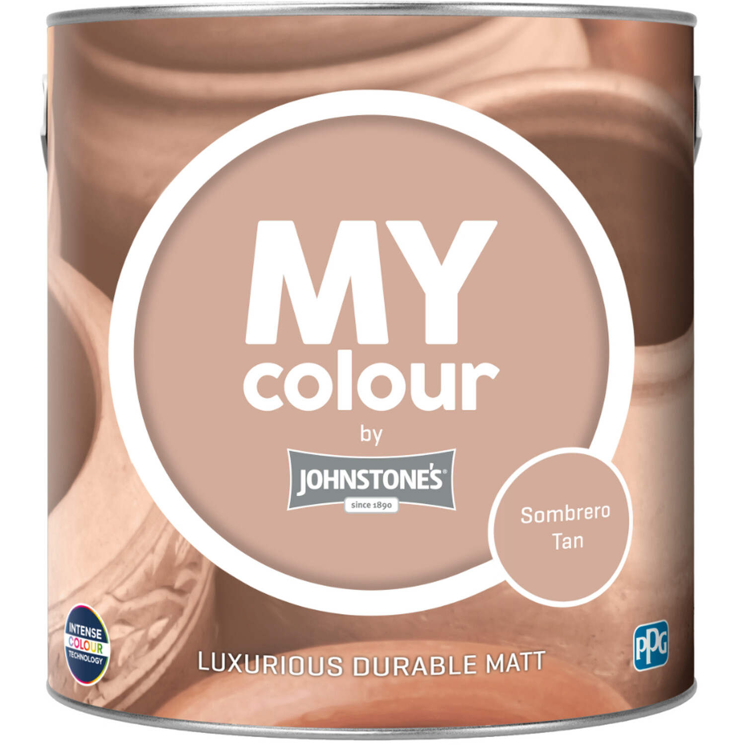 Johnstone's MY Colour Luxurious Durable Matt Paint Sombrero Tan Image 5