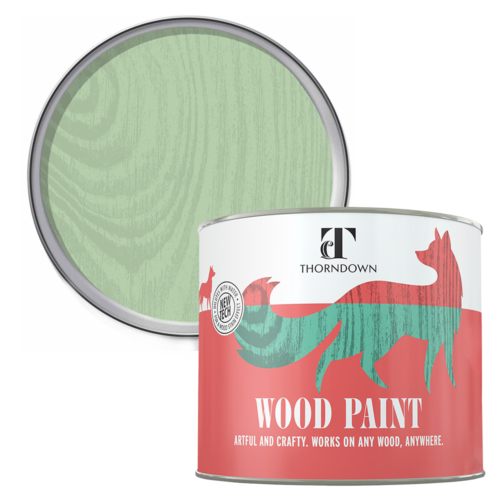 Thorndown Cathedral Green Satin Wood Paint 750ml Image 1