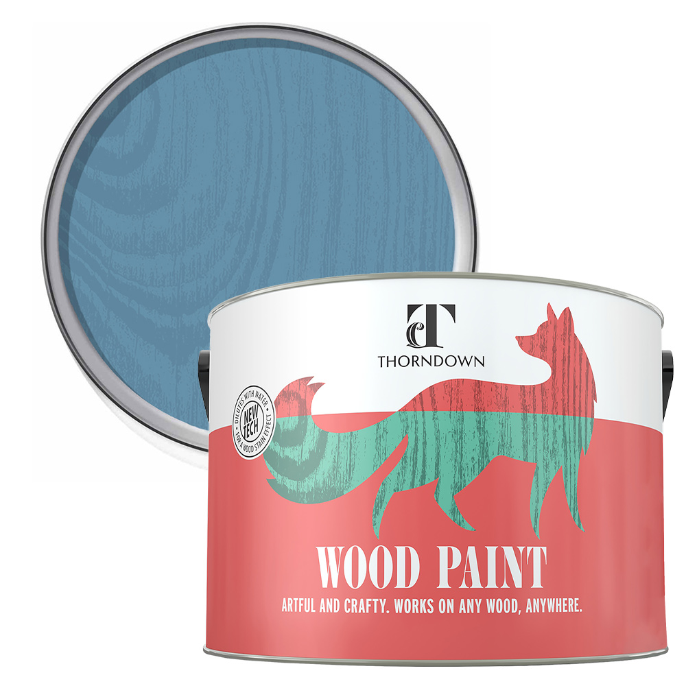Thorndown Squirrel Blue Satin Wood Paint 2.5L Image 1