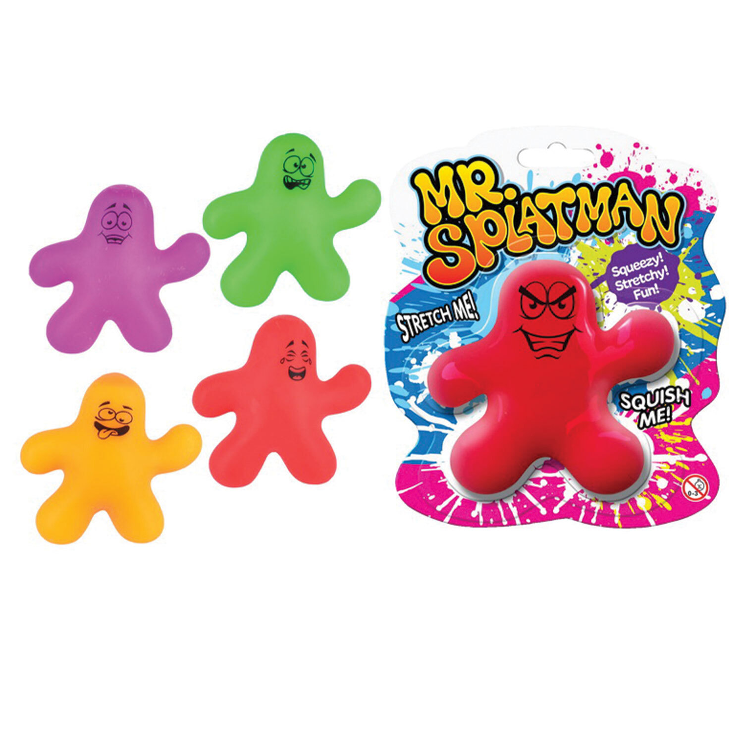 Single Mr Splatman Toy in Assorted styles Image