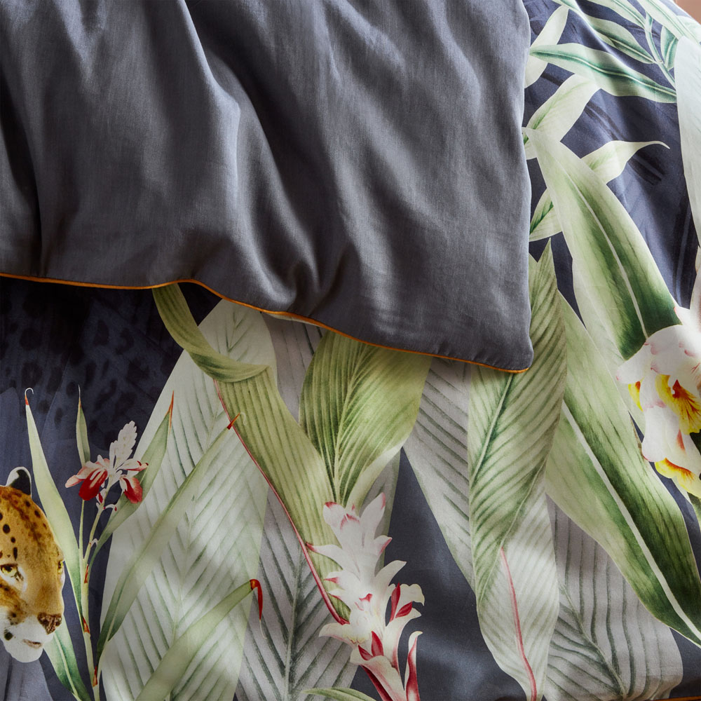Paoletti Artemis Single Multicolour Botanical Duvet Cover Set Image 3