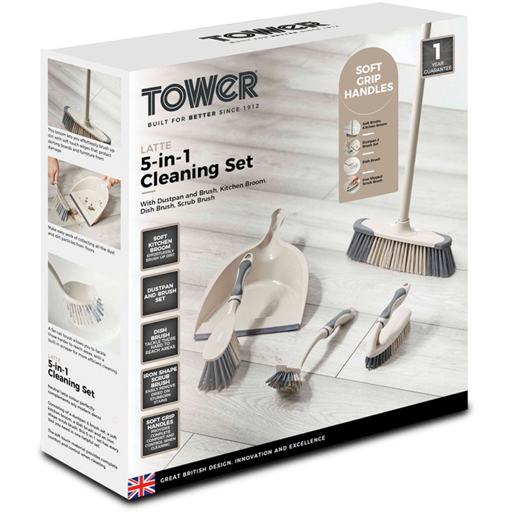 Tower 5 in 1 Kitchen Cleaning Set Image 2