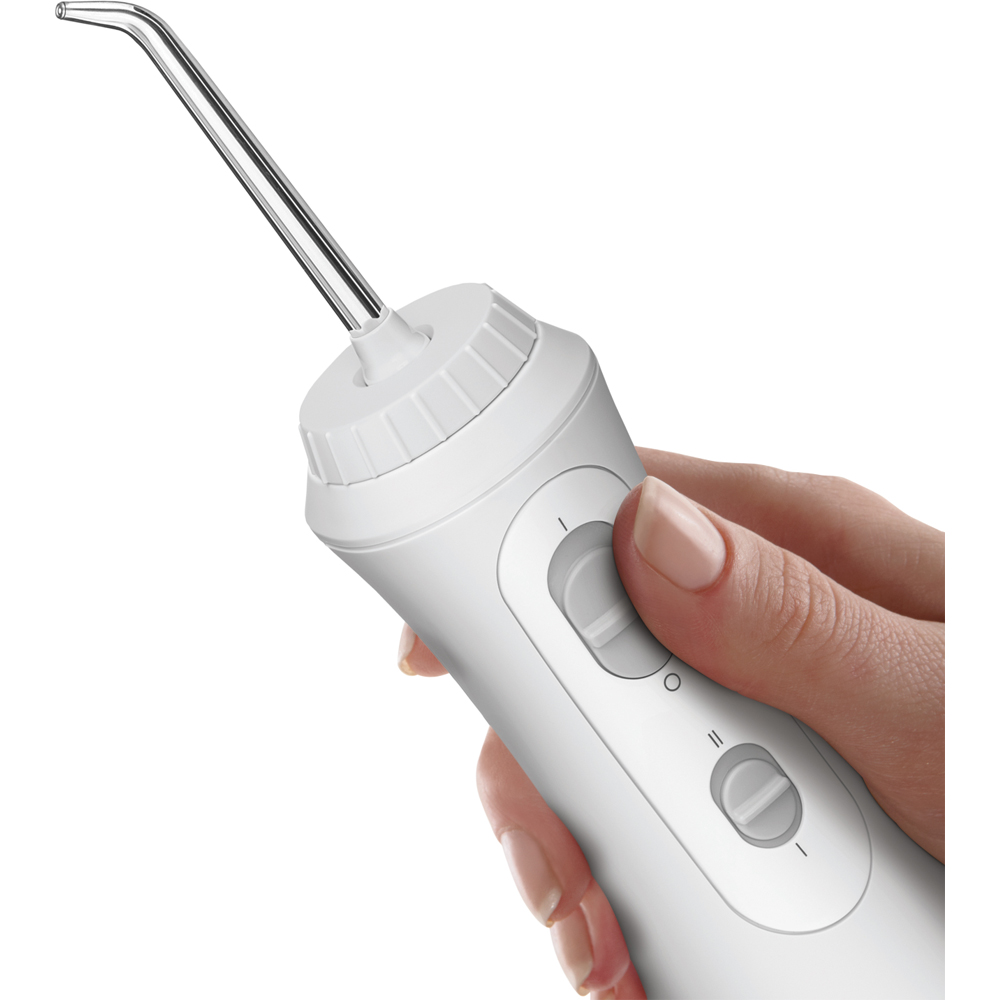 Wahl Waterpik White Rechargeable Cordless Water Flosser Image 2