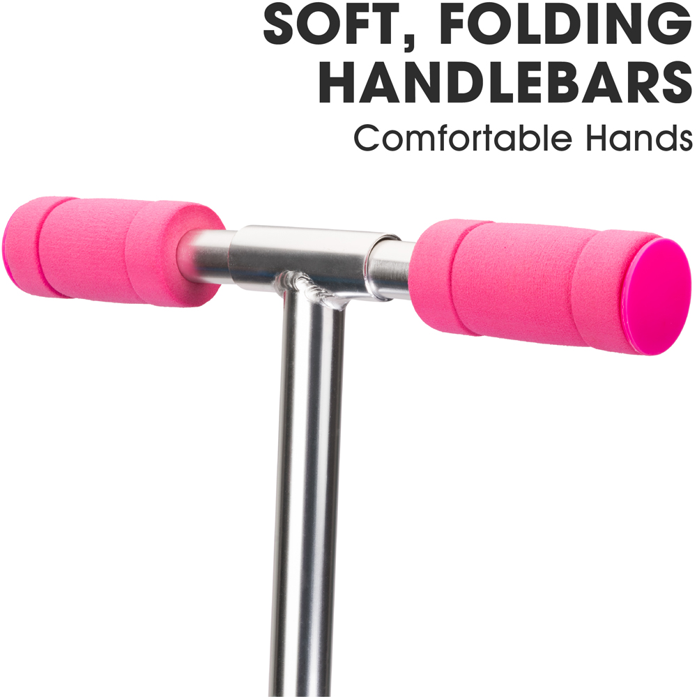 Xootz Folding Scooter Led Wheels -Pk Image 6