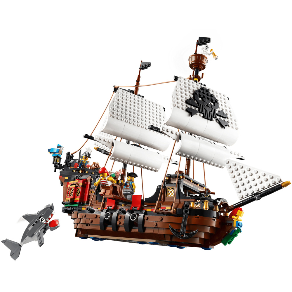 LEGO Creator 31109 Pirate Ship Building Set 1260 Piece Image 5