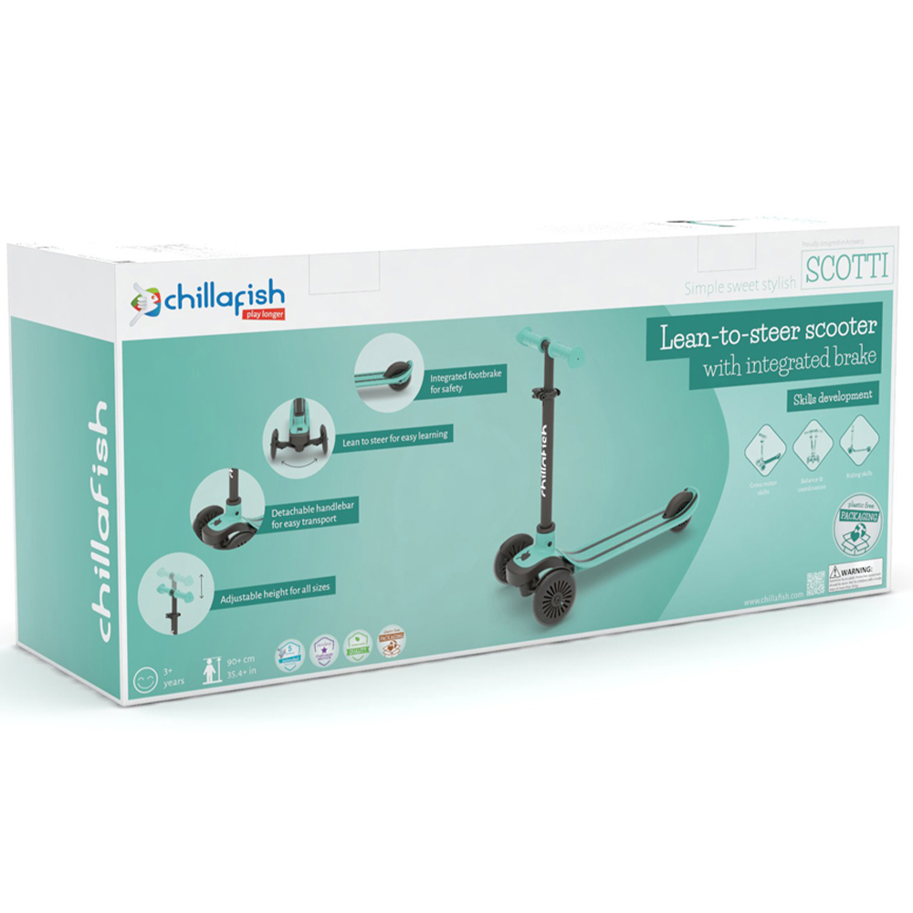 Chillafish Scotti Mint 3 Wheel Scooter Image 8