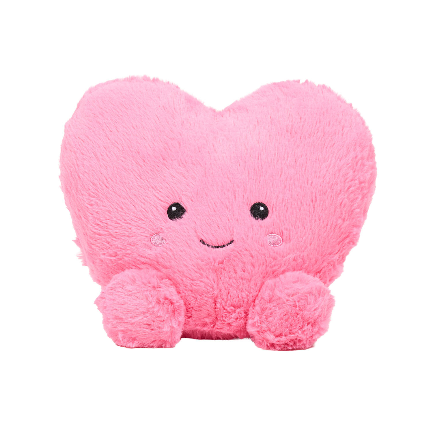 Animated Heart Plush Toy Pink Image 1