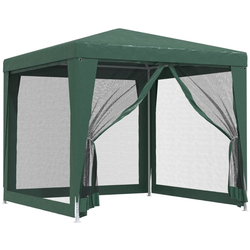 vidaXL 2.5 x 2.5m Green Pop Up Party Tent Image 2