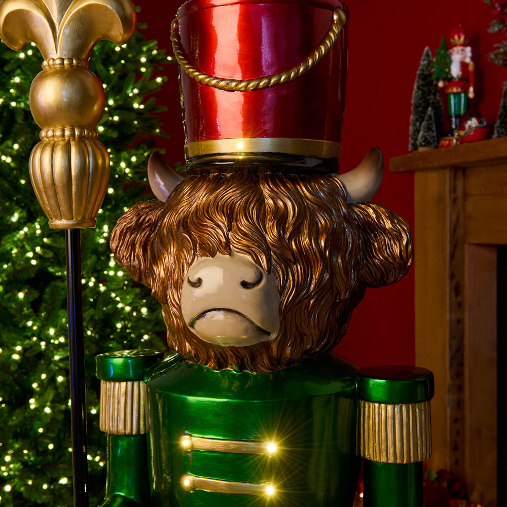 LED Highland Cow Soldier Image 7