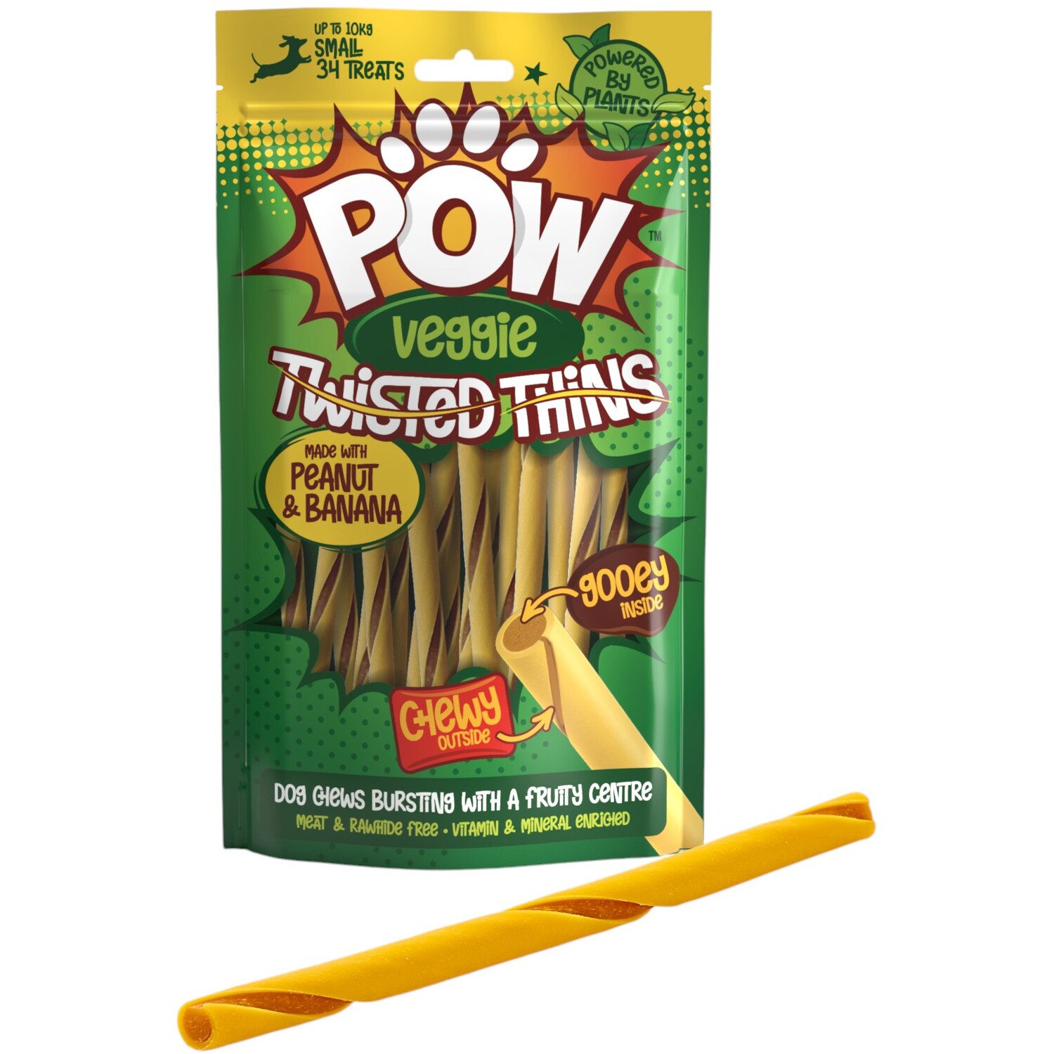 Assorted Veggie Twisted Thins Dog Treats Image 2