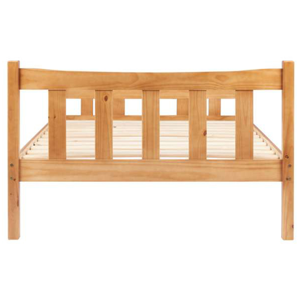 Miami Single Brown Bed Frame Image 5