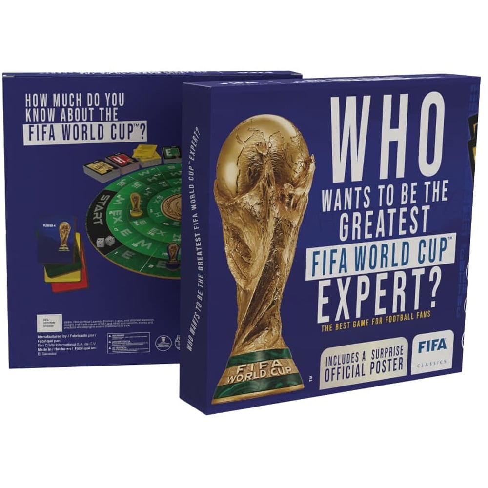 FIFA Who Wants to be the Greatest World Cup Expert? Board Game Image