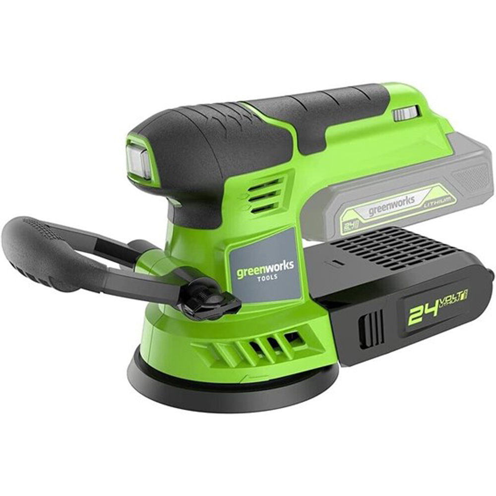 Greenworks GWG24ORBSND 24V Cordless Orbital Sander Bare Unit Image