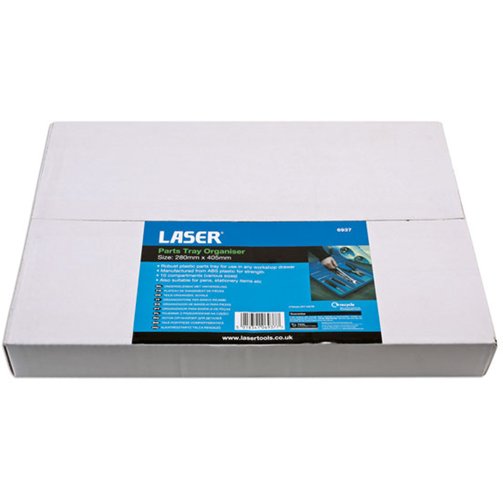 Laser 6937 Blue Plastic Organiser Tray Image 5