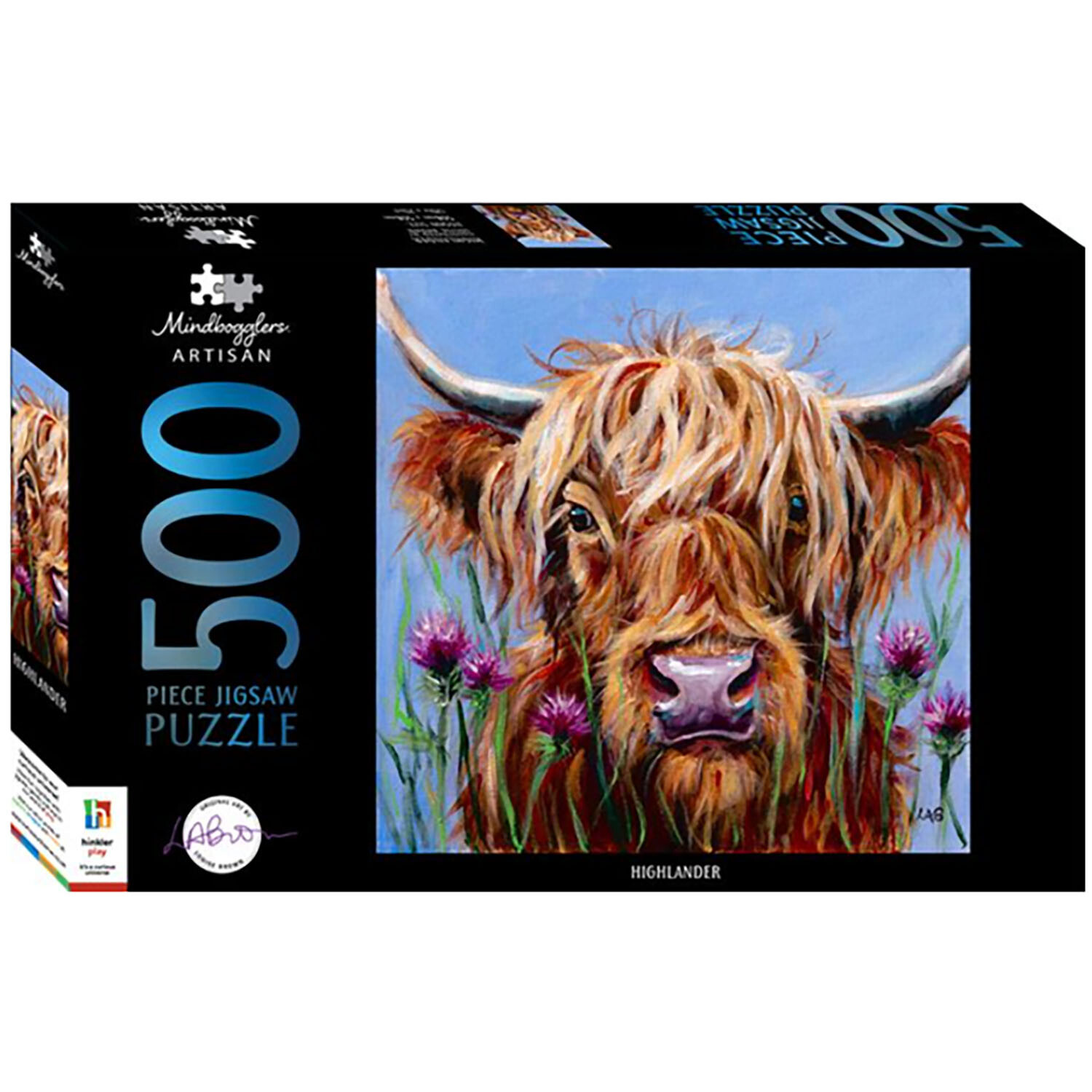 Mindbogglers Louise Brown Jigsaw Puzzle - Brown Image