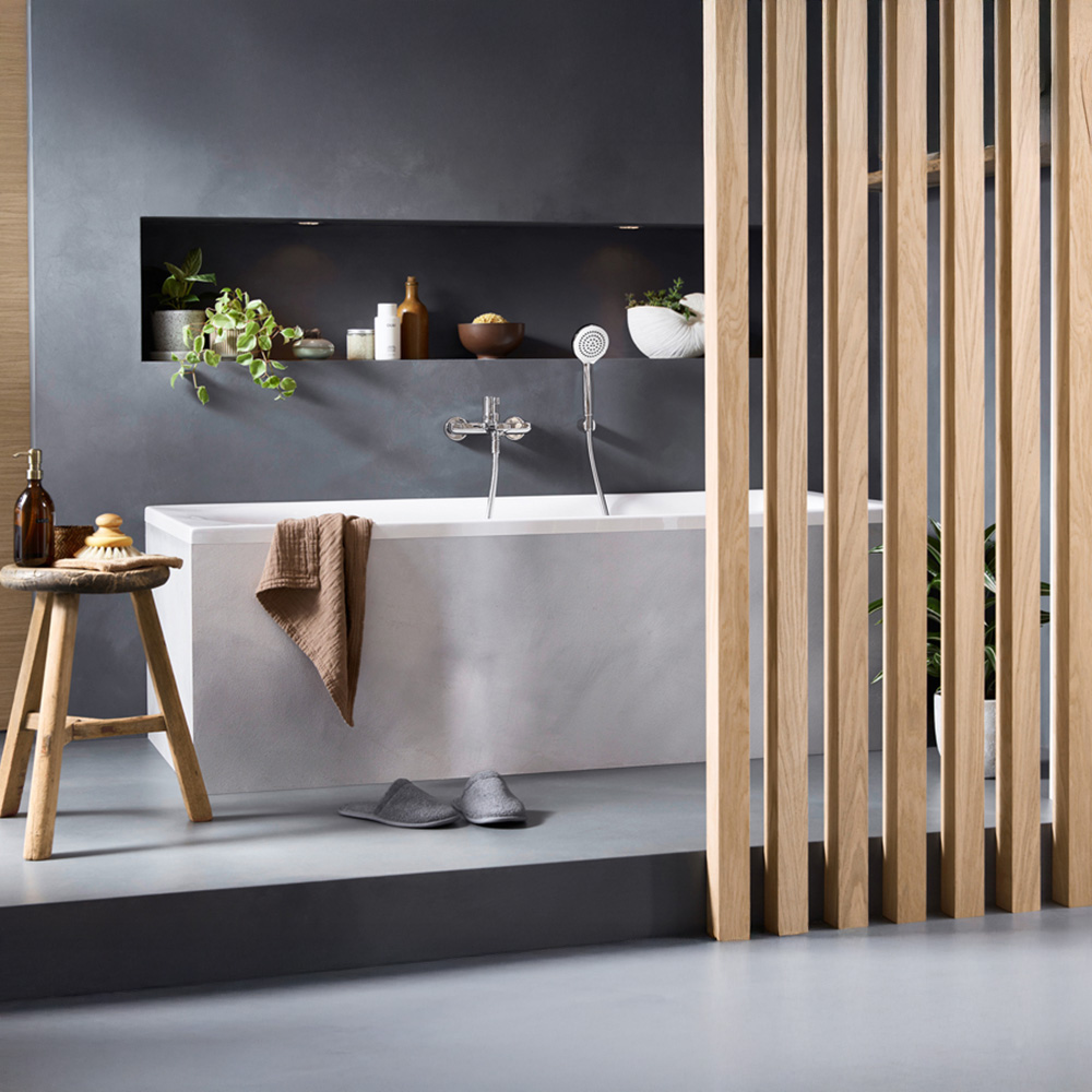 Duravit Chrome Hand Shower Holder Image 3