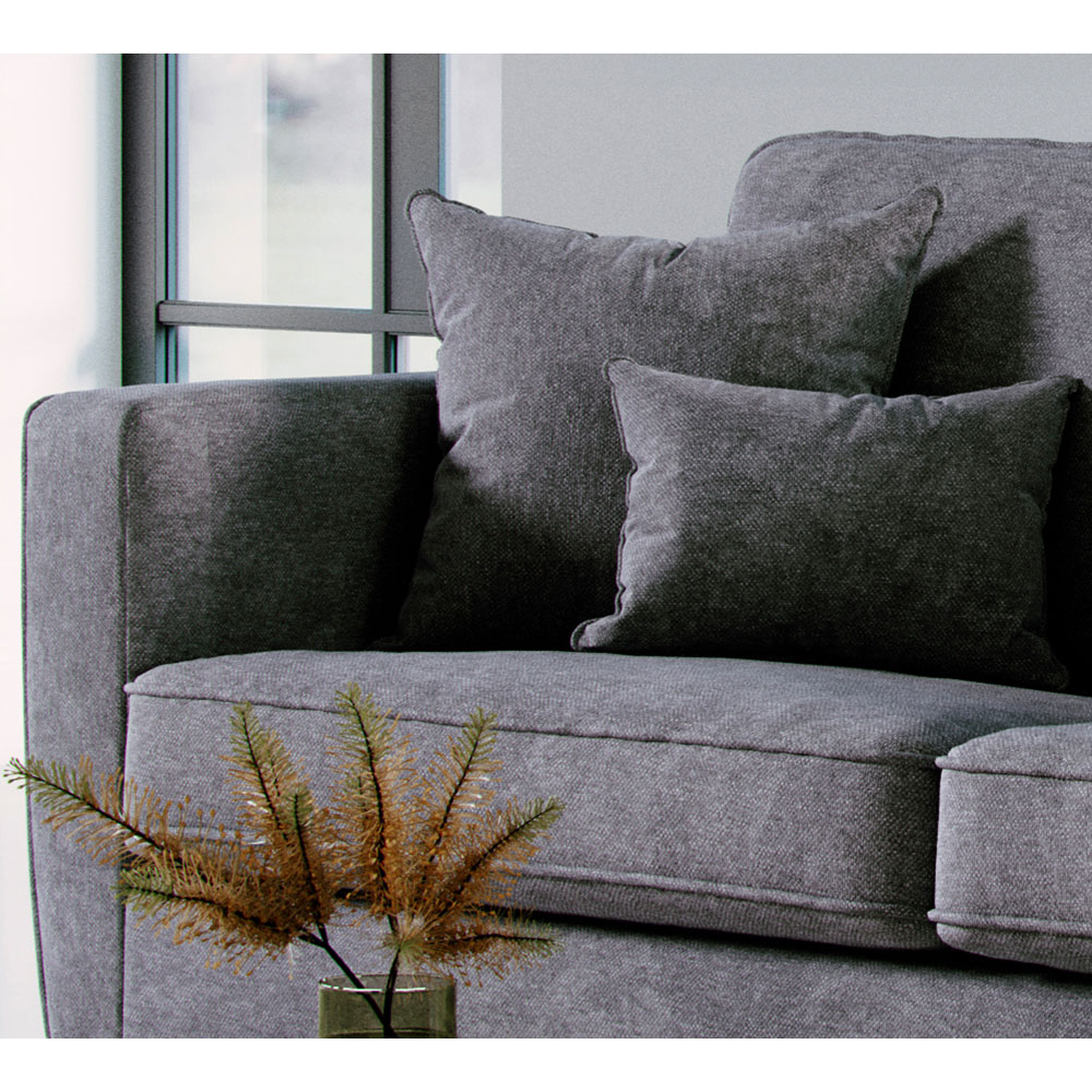 Marlon 3 Seater City Steel Left Hand Corner Sofa Image 5