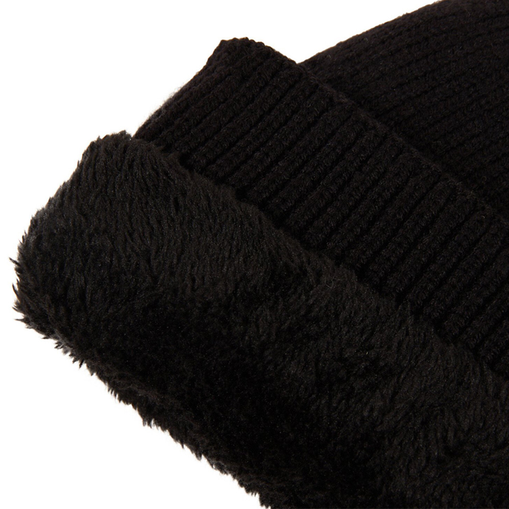 Mens Assorted Thermal Plain Hat - Black / Grey / Navy Image 7