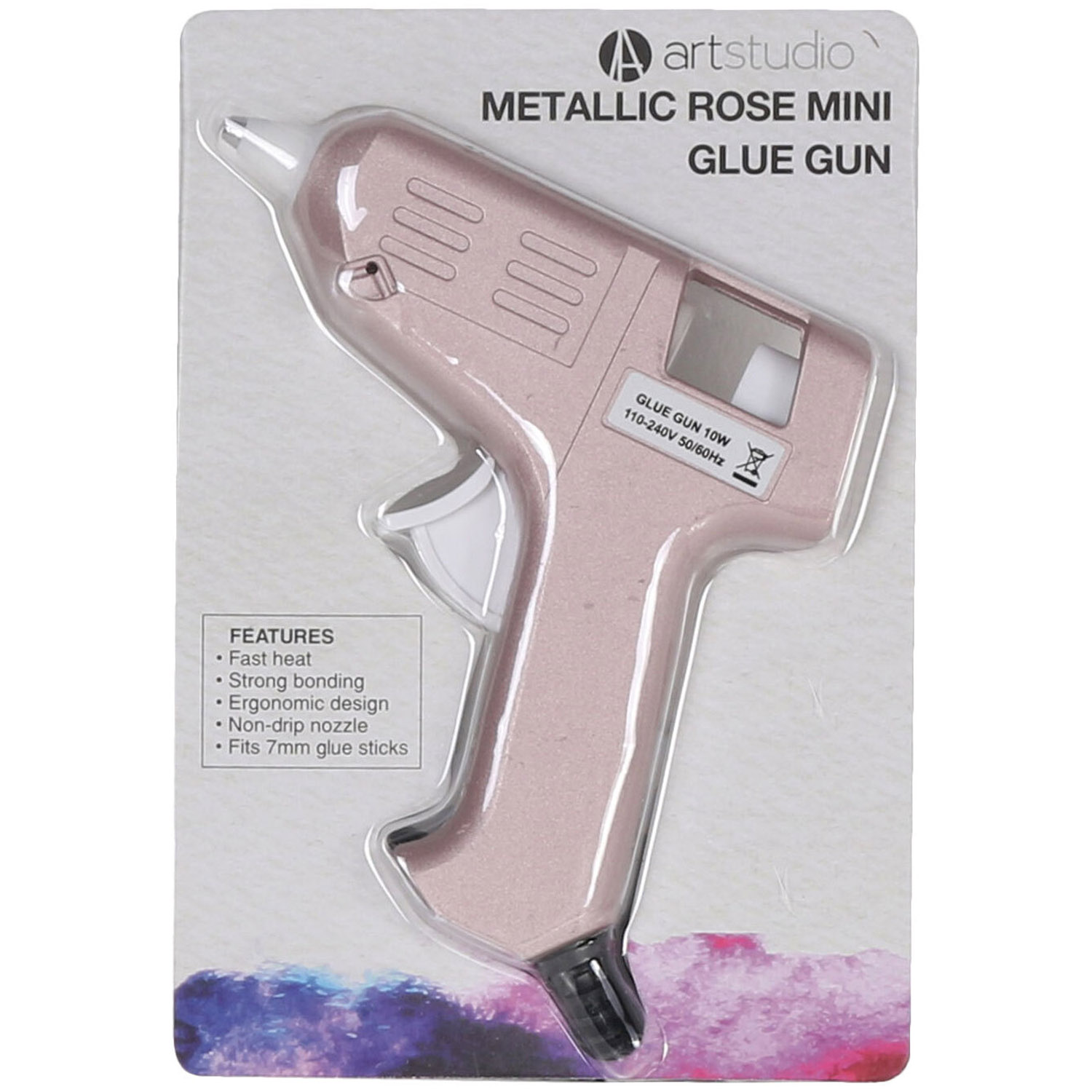 Art Studio Rose Gold Metallic Mini Glue Gun Image