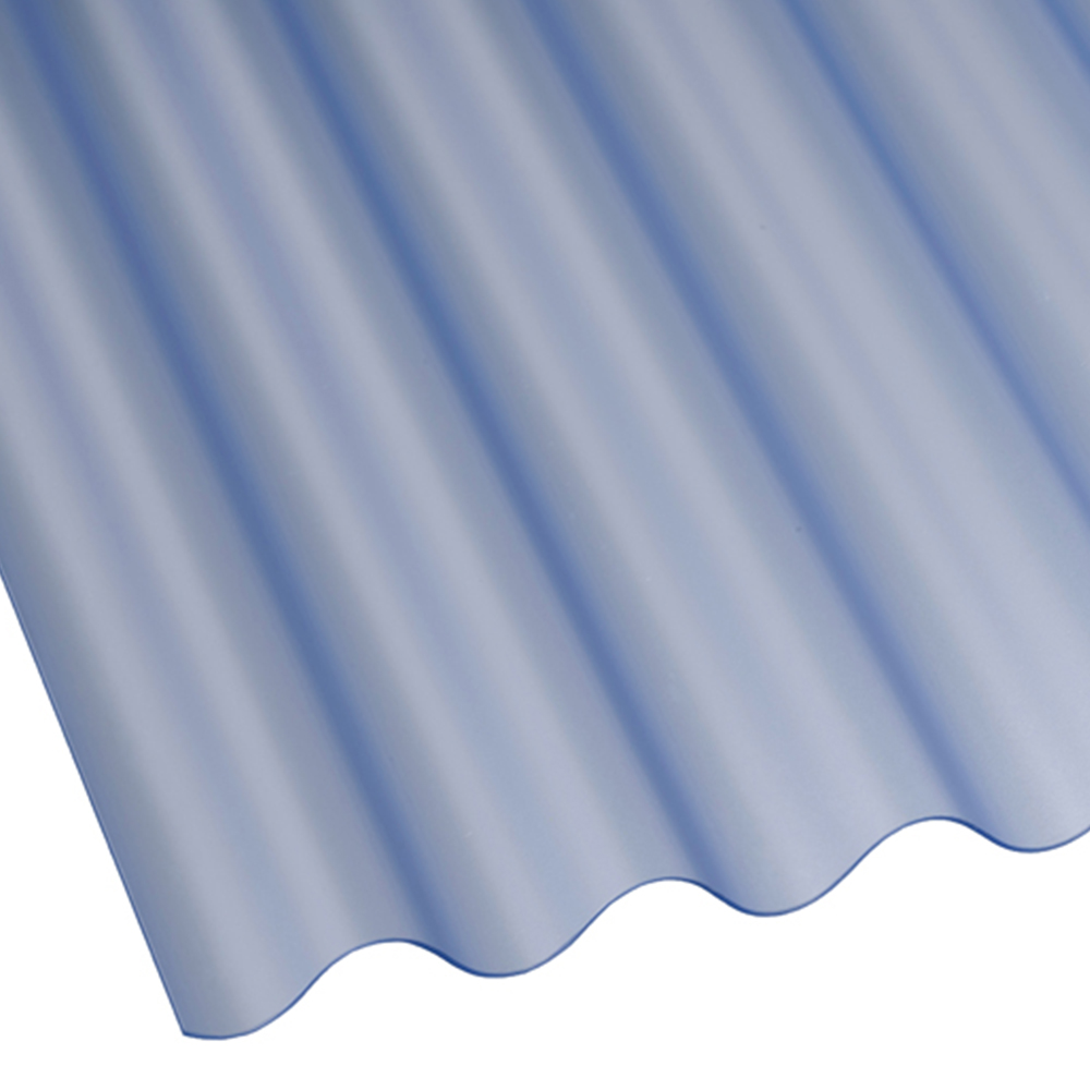 Corolux Miniature PVC Translucent Corrugated Roof Sheet 1830 x 0.8mm Image
