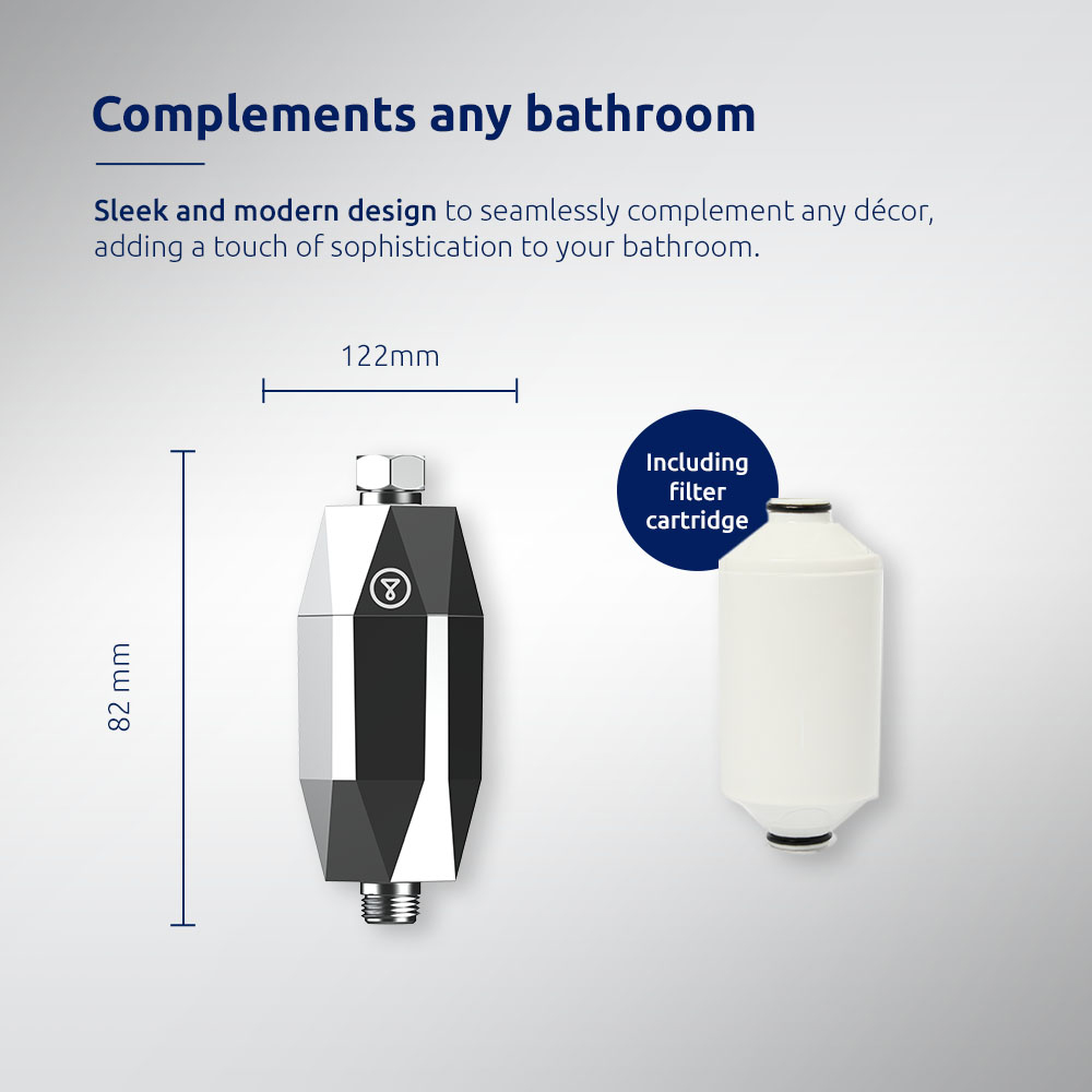 Tappwater ShowerPro TSC-N101 Diamond Shower Water Filter Starter Pack Image 8