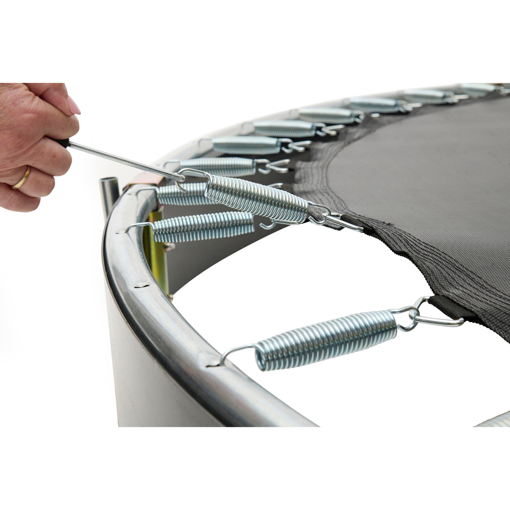 Plum Play 12ft In-Ground Springsafe Trampoline with Enclosure Green Image 3