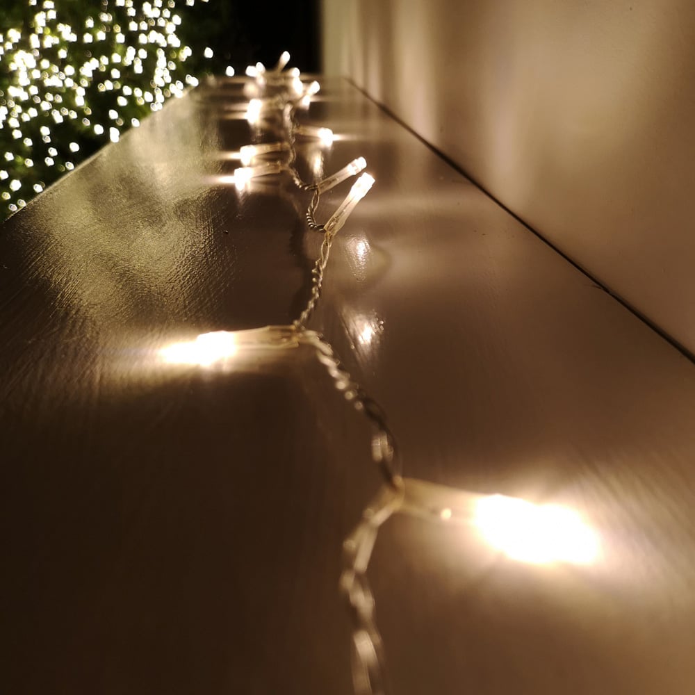 Premier SupaBrights 200 Warm White LED Christmas String Light Image 1